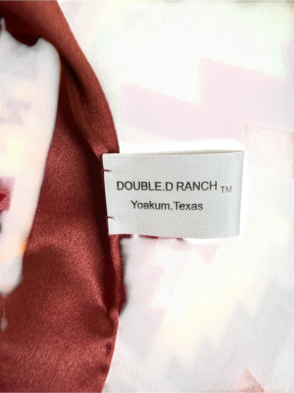 Double D Ranch Silk Scarf New!!